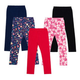 Combo 4  Calça Legging Infantil