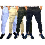 Combo 4 Calças Jogger Track Pants Fitness Masculina Atacado