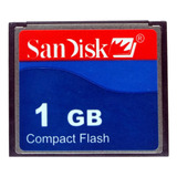 Combo 4 Cartões Compact Flash Industrial 1gb Sandisk