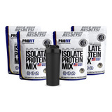 Combo 4x Whey Isolate Protein Isolado Mix 900g + Coq Sabor Coco
