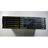 Combo 6 Volumes Atlas National Geographic América Sul Brasil América Norte E Central Europa 1, 2 E 3