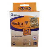 Combo Antipulgas Vectra Gatos Até 10kg 1ml