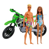Combo Barbie Morena + Ken Praia
