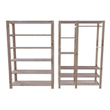 Combo Cabideiro Oferta C/ Maleiro 190x170cm Construção