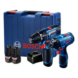 Combo Chave Impacto Gdr120li Y Furadeira Gsb120li Bosch 12v