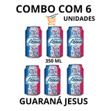 Combo Com 6 Unidades De Guaraná Jesus 350 Ml