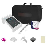 Combo Controle Digital Sirius Bivolt + Dermógrafo Sharp 300 Pró Micropigmentação Anvisa Completo Agulhas Batoques