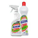 Combo Desengordurante 2 Em 1 Azulim Aparelho 500ml+ Rf 500ml