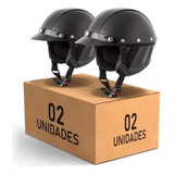 Combo Dois Capacetes Coquinhos Boulevard Harley Scooter