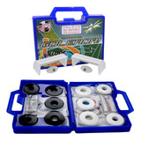 Combo Futebol De Botão - Maleta E Bolinhas - Klopf