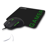 Combo Gamer Multilaser Mouse + Mousepad,