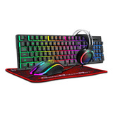 Combo Gamer Twolf Tf400 Teclado Mouse