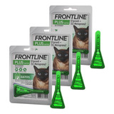 Combo Kit 3 Frontline Plus Gatos