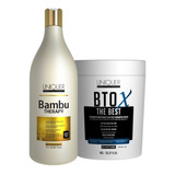 Combo Liso Absoluto Bambu Therapy 1litro + Btox The Best Org