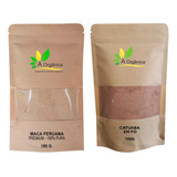 Combo Maca Peruana Com Catuaba Em