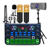 Combo Mesa Mixer + 02 Microfones