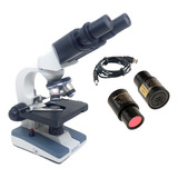 Combo Microscópio Profissional + Câmera 2m