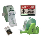 Combo P/condomínio Saquinhos Pega Caca E Placa (brinde)
