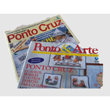 Combo Revistas De Ponto Cruz Antigas E Raras Anos 1990