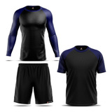 Combo Roupa Futebol Vôlei 3 Pçs