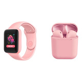 Combo Smartwatch Ds20 + Fone De Ouvido Sem Fio I12