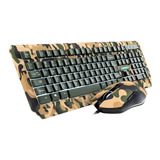 Combo Teclado E Mouse Warrior Kyler