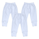 Combo3 Calças Mijao Culote Suedine 100%algodão Menino Menina