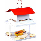 Comedouro Aves Fruteira Pássaros Casa Passarinho Tratador