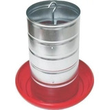 Comedouro Aves Galvanizado 5 Peças 10kg Para Ração