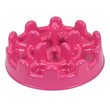 Comedouro Lento Mini Pet Fit Pet Games Rosa