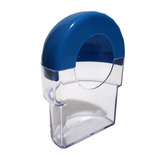 Comedouro Meia Lua Animalplast 60ml - Azul - 84 Und.