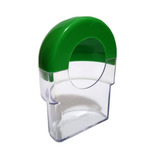 Comedouro Meia Lua Animalplast 60ml - Verde - 24 Und.