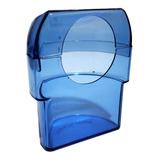 Comedouro Meia Lua Italiano Animalplast 60ml - Azul - 55 Und