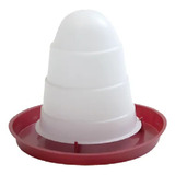 Comedouro Para Aves Automático Sgamaq Unico Branco Com Capacidade Para 3l E 3kg