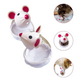 Comedouro Ratinho Interativo Brinquedo Bolinha Cães Gatos