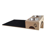 Comedouro Suspenso Para Gatos Em Mdf