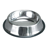 Comedouro Tigela Cachorro Antiderrapante Inox 470ml 20,5cm