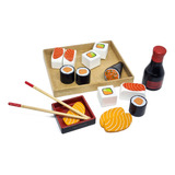 Comidinha De Brinquedo Infantil Educativa Sushi