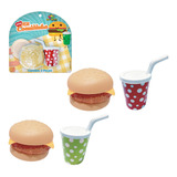 Comidinha De Brinquedo Lanchinho Infantil Hamburguer E Suco