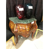 Cômoda Bombê 1° Linha Marchetaria Fino Acabamento Classico