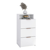 Cômoda Infantil Utilidade Branco / Ajl / Frete Gratis