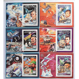 Comores 6 Blocos Mint Serie Astronautica Exploradores 2014
