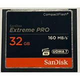 Compact Flash 32gb Sandisk Extreme Pro