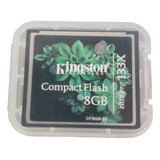 Compact Flash Kingston 8gb Elite Pro 133x