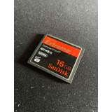 Compact Flash Sandisk 16gb - Cf