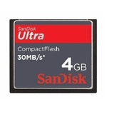 Compact Flash Sandisk 4gb Cartão Memória Cf Ultra Torno Cnc