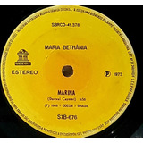 Compacto Maria Bethania - Marina - Odeon 1973 