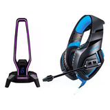 Compre Headset Gamer Draxen Preto E Ganhei Suporte Gamer