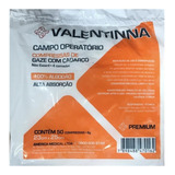 Compressa Cirúrgica Campo Operatorio 23x25 8g C/50 Valentina