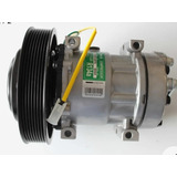 Compressor 7h15 4116 Caminhão Volvo Fh Polia 8pk 180mm 24v 